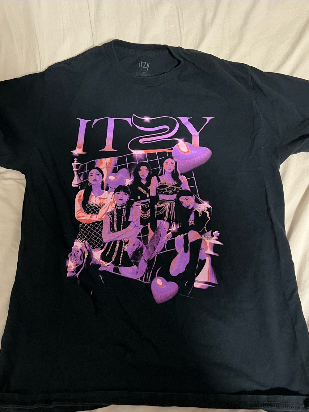 ITZY Checkmate World Tour Official Concert Tee M